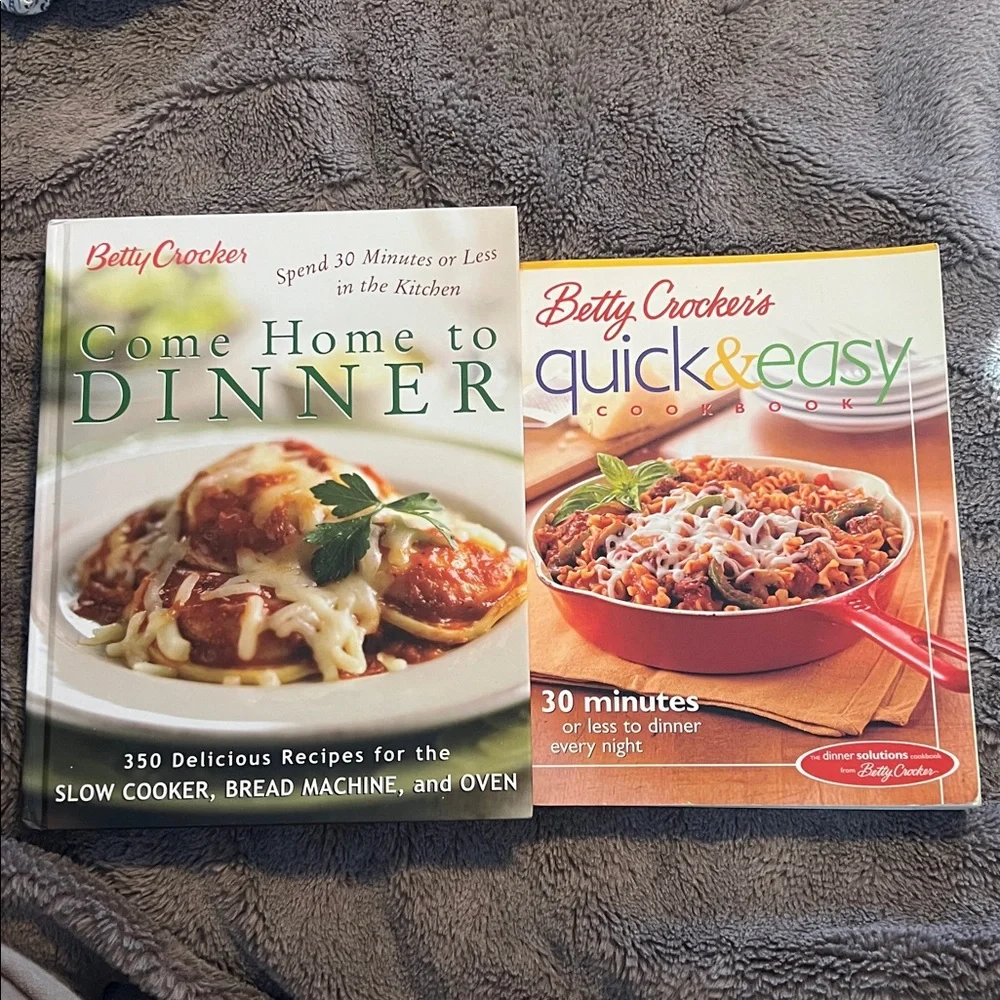 Betty Crocker Cookbooks (2)